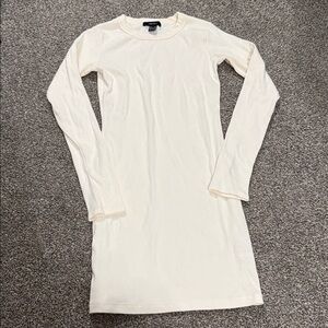 Forever 21 Ribbed Long Sleeve Slim Fit Dress